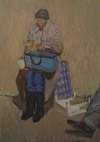 FIGURE WITH A MUG